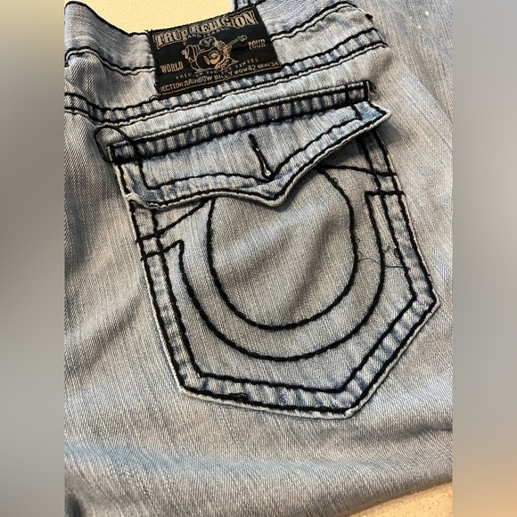 Men's True Religion Rainbow Billy Jeans Sz 42 - Picture 12 of 16
